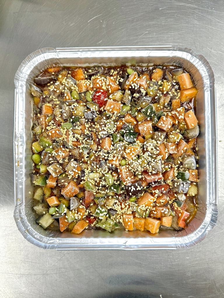 Catering: Roasted Vegetables in Light Soy Sauce (2 x 1.5kg) 
