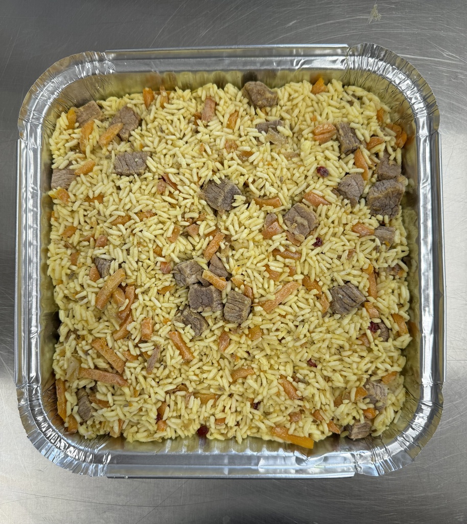 Catering: Uzbek Pilau Rice with Beef (2 x 1.5kg)