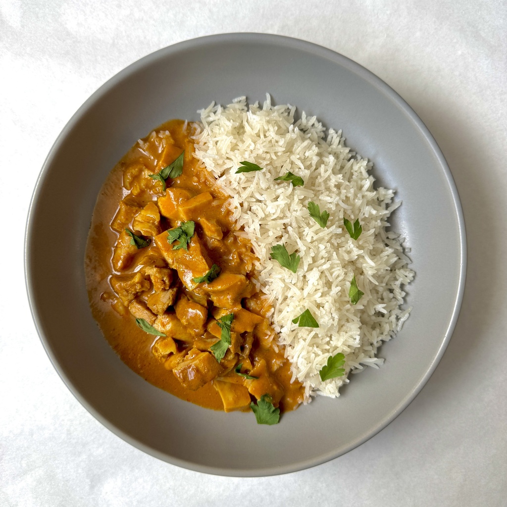 Butter Chicken Curry with Basmati Rice - 12 pack 